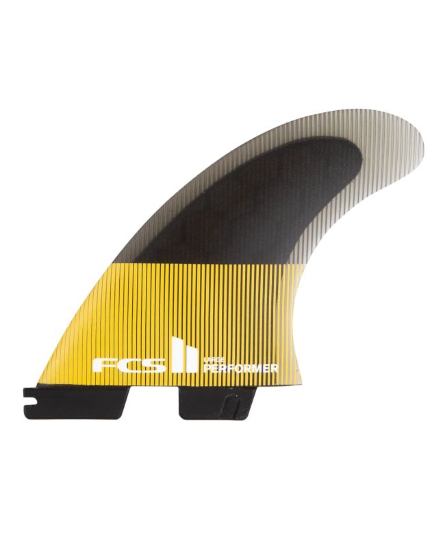 Quillas para tabla de surf FCS II Performer Performance Core Tri Fins Mango Large