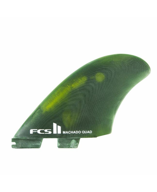 Quillas para tabla de surf FCS II Rob Machado Performance Glass Quad Fins Camo X-Large