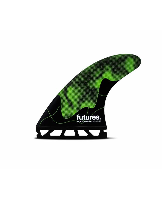 Quillas surf alto rendimiento Futures Jack Robinson Honeycomb Verdes Talla Mediana 