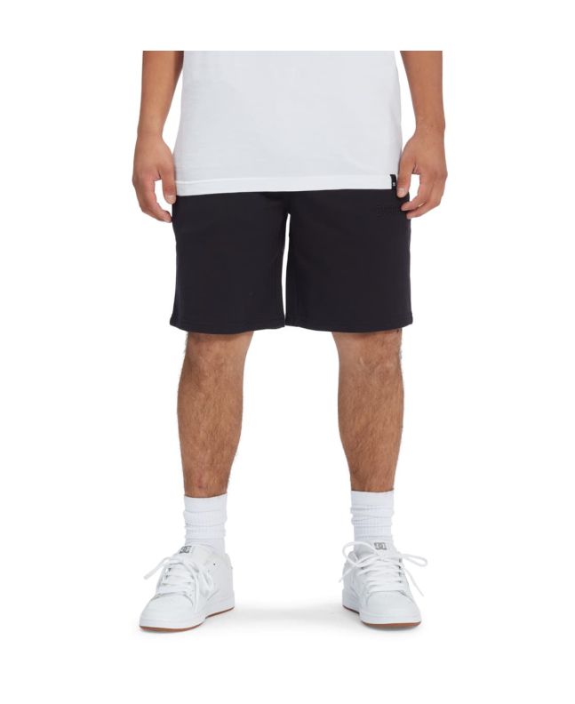 Hombre con pantalón corto elástico DC Shoes Riot 2 negro