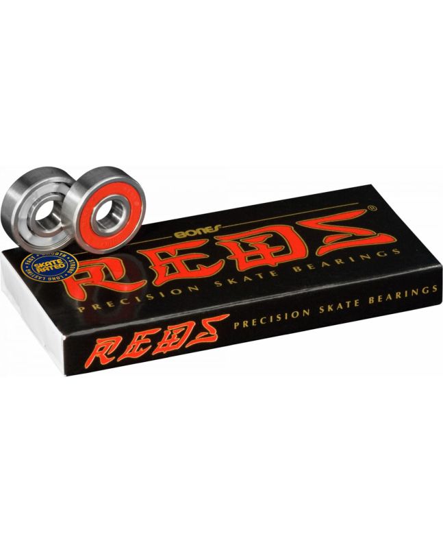 Rodamientos de skate Bones Reds Bearings 8 mm Pack 8 unidades