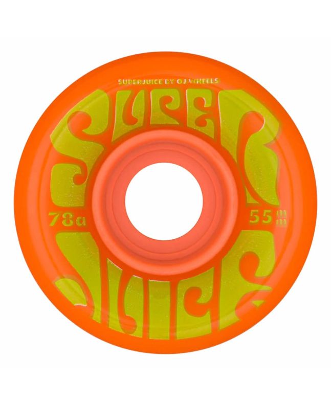 Ruedas para Skate OJ Wheels 55mm Mini Super Juice 78a Naranjas 