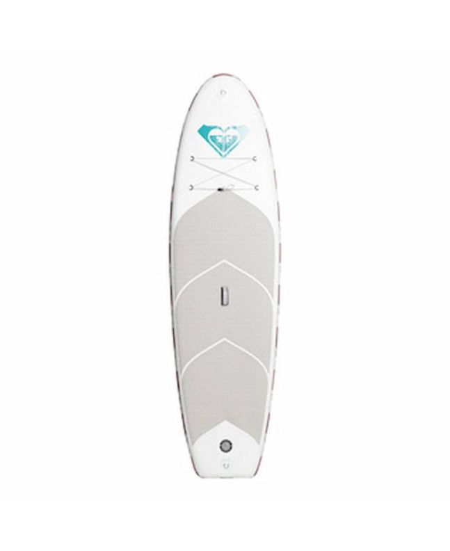 Tabla de Paddle hinchable Roxy ISUP Molokai Yoga 10'6" gris frontal