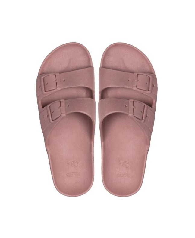 Chanclas ecológicas Cacatoès Rio de Janeiro Moka rosas para mujer