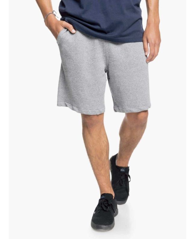 Short de felpa Quiksilver Essentials 19" para Hombre en color gris 