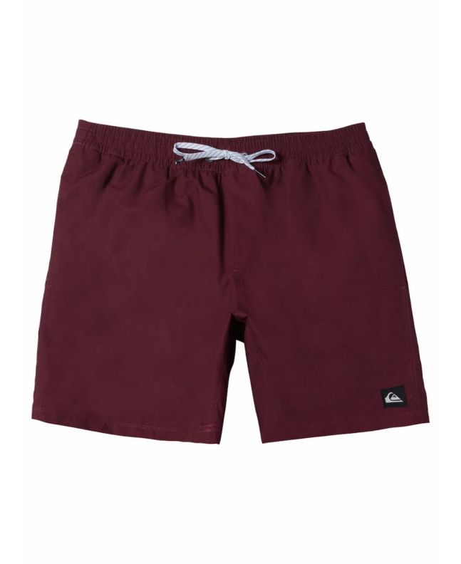 Bañador Quiksilver Everyday Solid Volley 15'' Wine para hombre