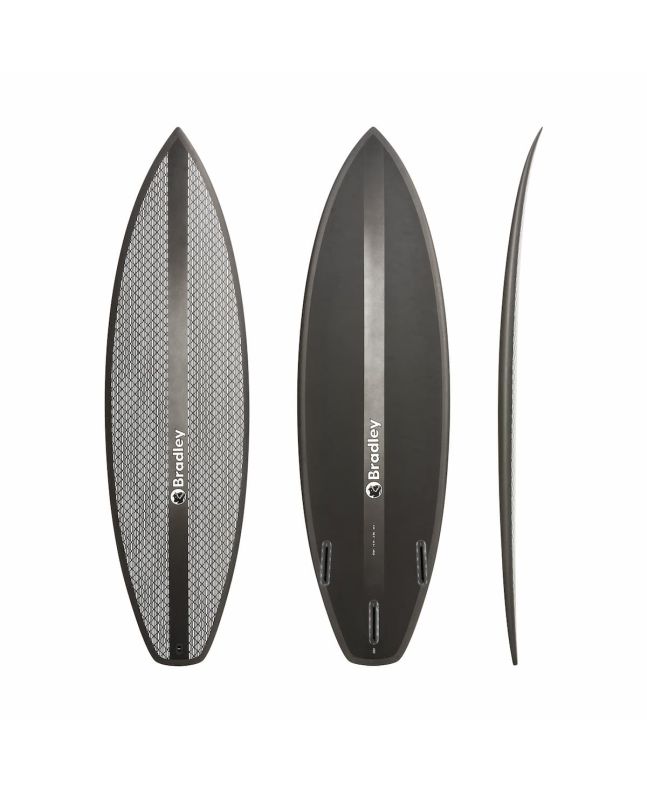 Tabla de Surf Shortboard Bradley Olympia LC6 Black 5'10" 28,4 Litros 