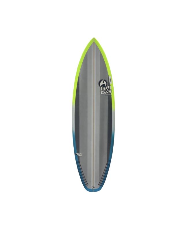 Tabla de surf Shortboard Full & Cas BBOY 6'0"x 20" 1/2 x 2" 15/16 38 Litros Multicolor FCS 2