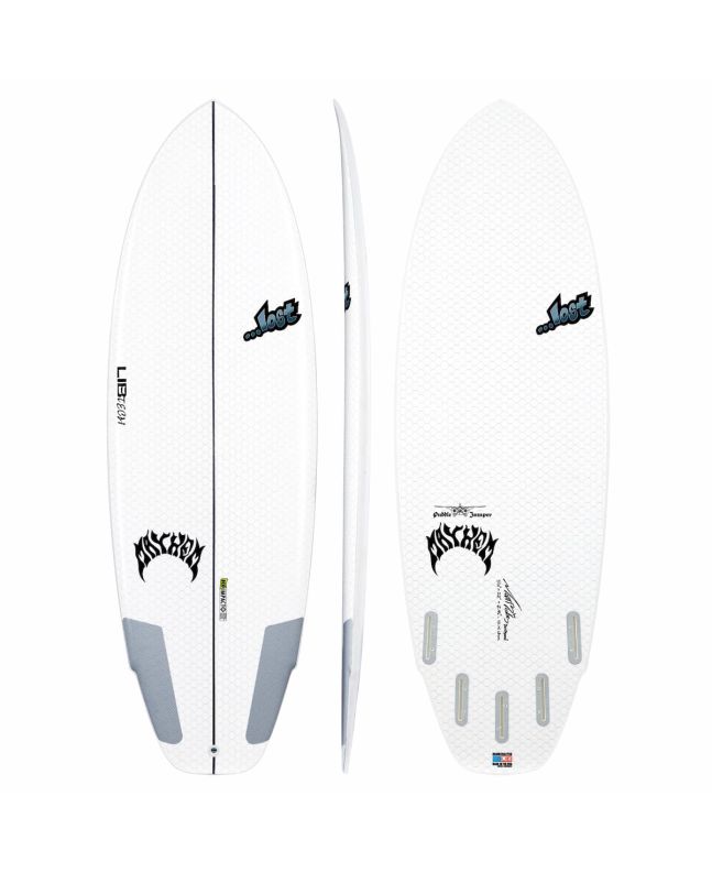 Tabla de Surf Shortboard Lib Tech Lost Puddle Jumper 5'11" 41.75 Litros blanca 