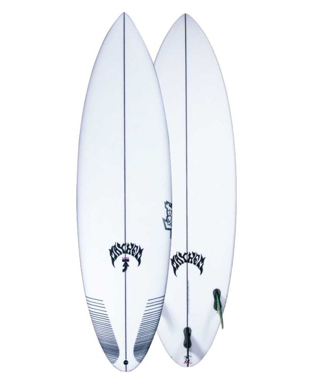 Tabla de surf Shortboard Lost Sabo Taj 5'9" Round Pin 28 litros Combo 5 quillas Sistema FCS2