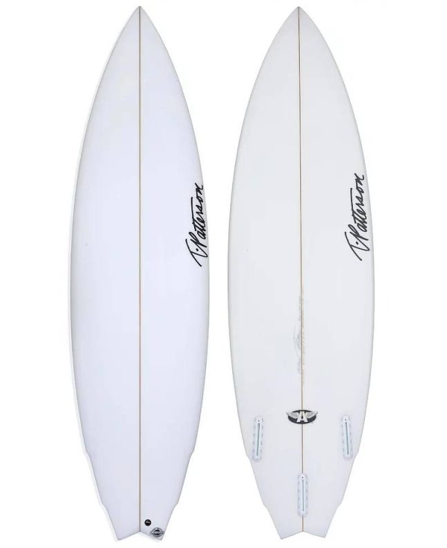 Tabla de surf shortboard Timmy Patterson Built For Speed con sistema de quillas Futures