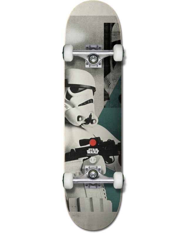 Skate Completo Element Brand Star Wars Storm Trooper 8"