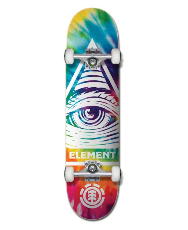Skate Completo Element Eye Trippin Rainbow 8"