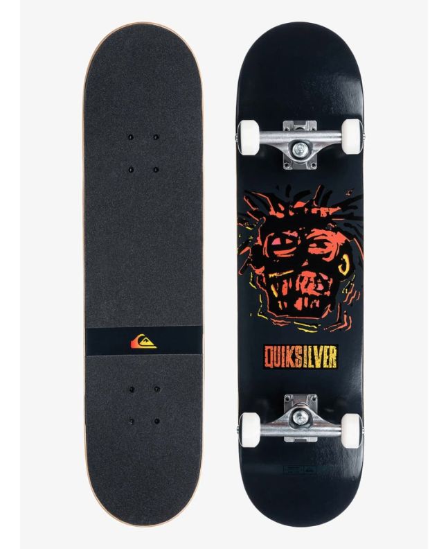 Skate Completo Quiksilver Warpaint 7.25" negro