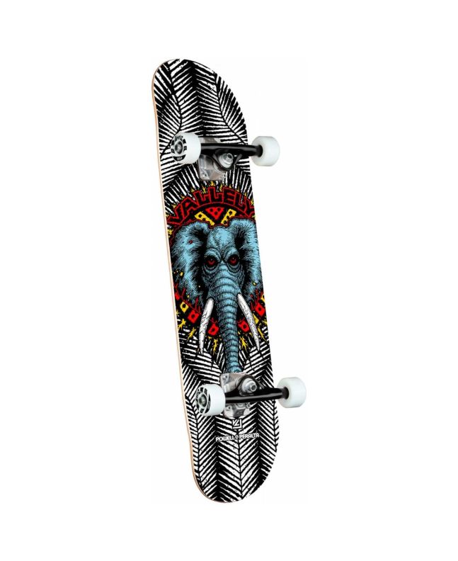 Skate Completo Powell Peralta Vallely Elephant 8.0" x 31.45" blanco