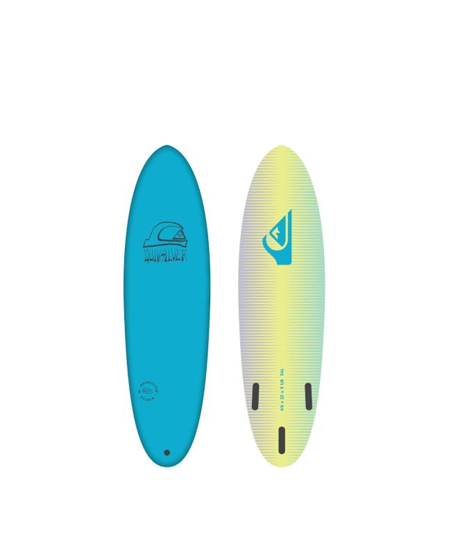 Tabla de surf softboard Quiksilver Discus 6'6" 54litros azul 