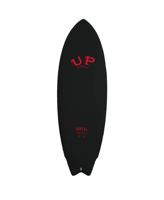 Tabla de Surf Softboard Up Vampire Blood 5'2 negro