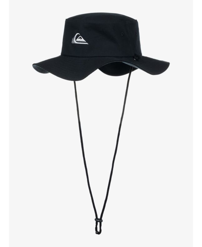 Sombrero safari Quiksilver Bushmaster en negro para hombre