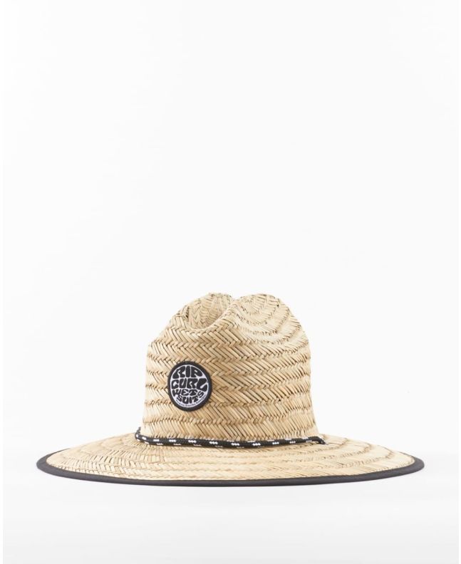 Sombrero de paja Rip Curl Icons Straw Hat para chico Beige 