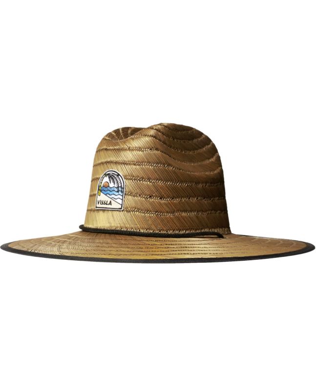 Sombrero de Paja Vissla Outside Sets Lifeguard beige