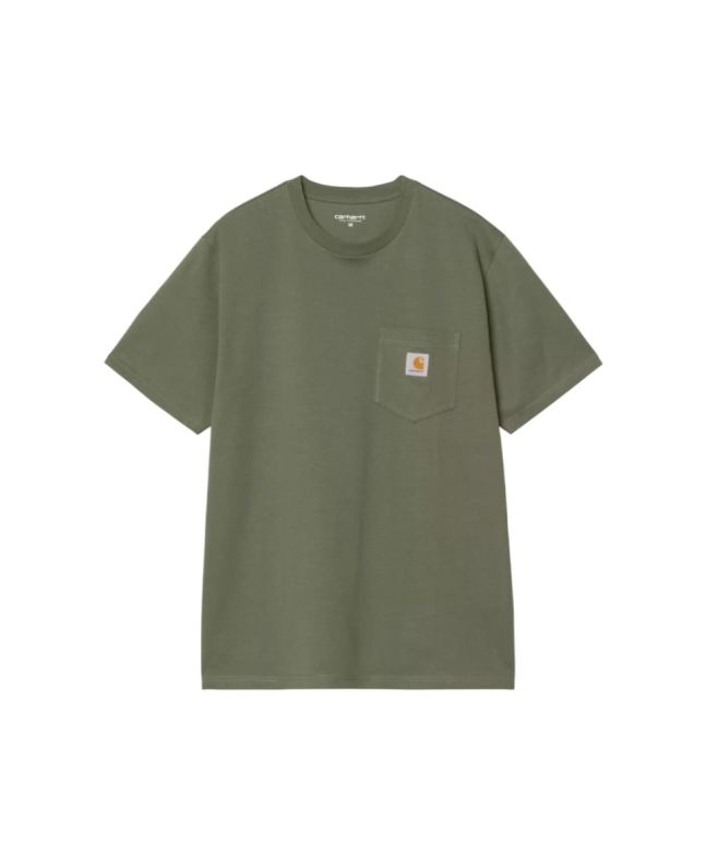 Camiseta de manga corta con bolsillo Carhartt WIP Pocket Leaf para hombre