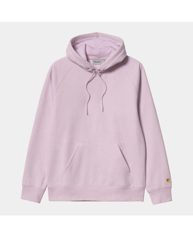 Sudadera con capucha Carhartt WIP Hooded Chase Sweat rosa para hombre 