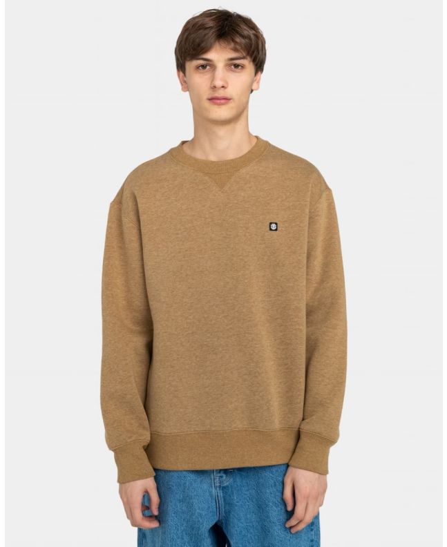 Hombre con Sudadera Element Cornell Heavy marrón