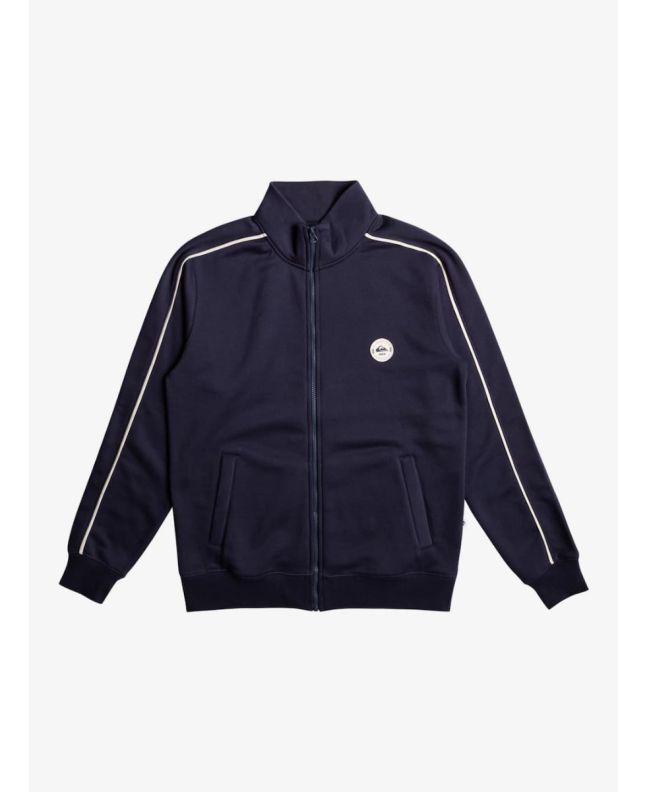 Sudadera con cremallera Quiksilver Shadylakes Azul Marino para hombre