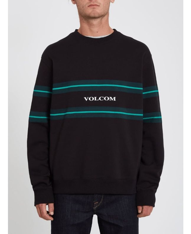 Hombre con Sudadera Volcom Division en color negro