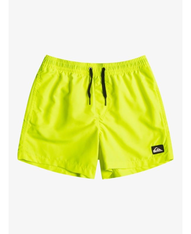 Bañador Quiksilver Everyday 13" amarillo para niño 