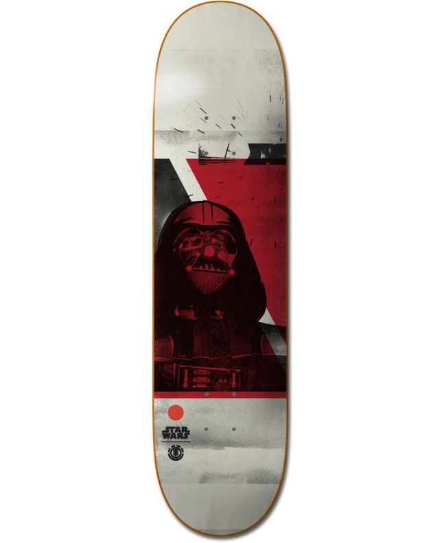 Tabla de skate Element Brand Star Wars Vader 8.5"