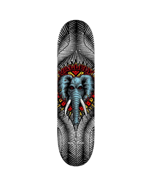 Tabla de skate Powell Peralta Vallely Elephant 8.0" x 31.45" blanca