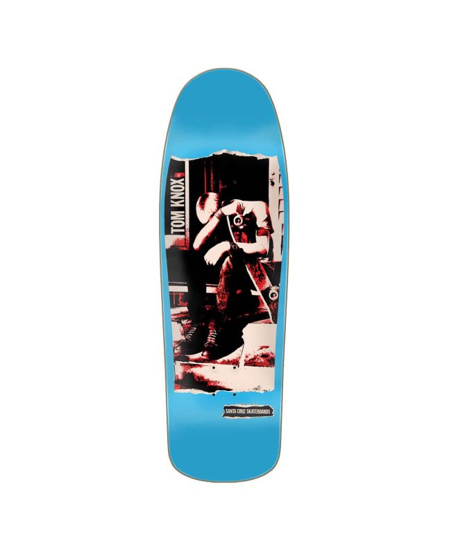 Tabla de Skate Santa Cruz Tom Knox Punk Reissue 9.89" x 31.75" azul