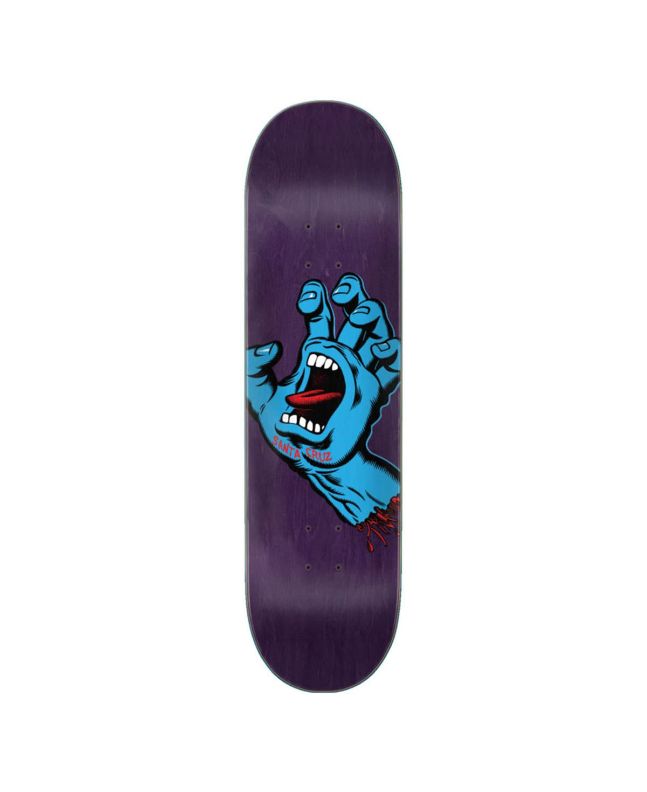 Tabla de Skate Santa Cruz Screaming Hand 8.375" x 32" Morada