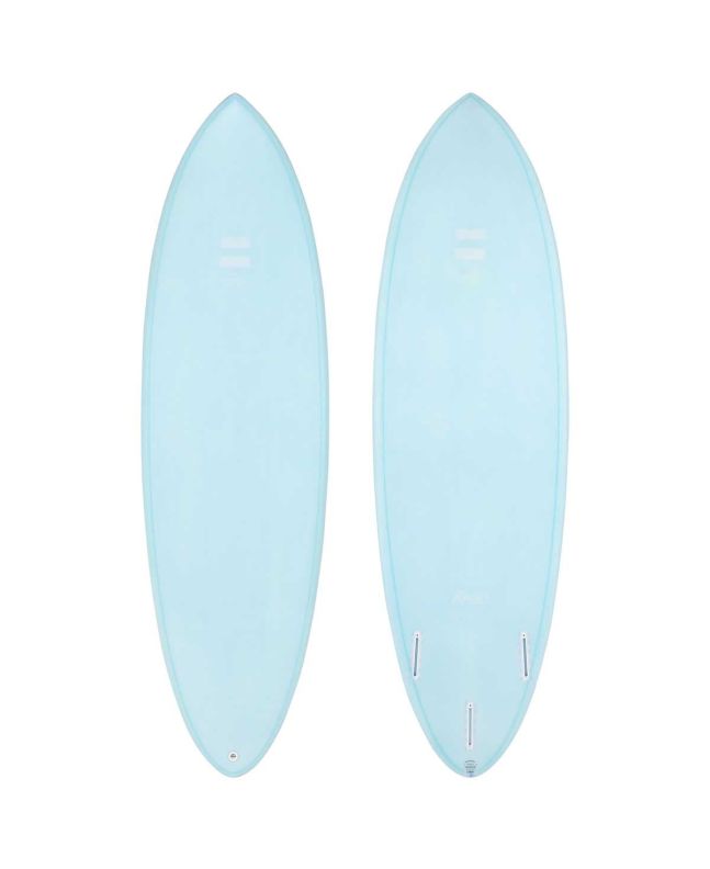 Tabla de Surf Funboard Indio Endurance Racer 6'4" 42L Aqua Blue