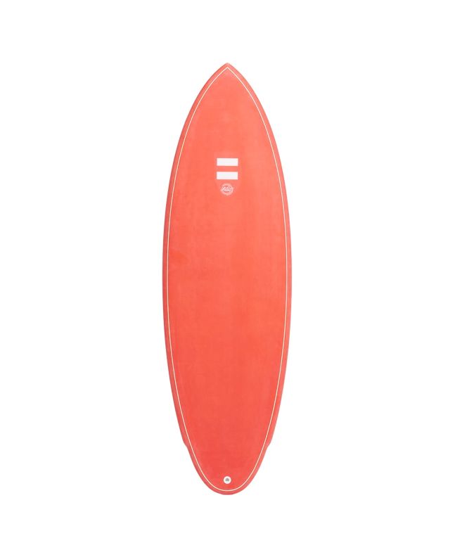 Tabla de Surf Shortboard Indio Endurance Rancho 5'10 35,20 Litros Red Fall Quillas Futures