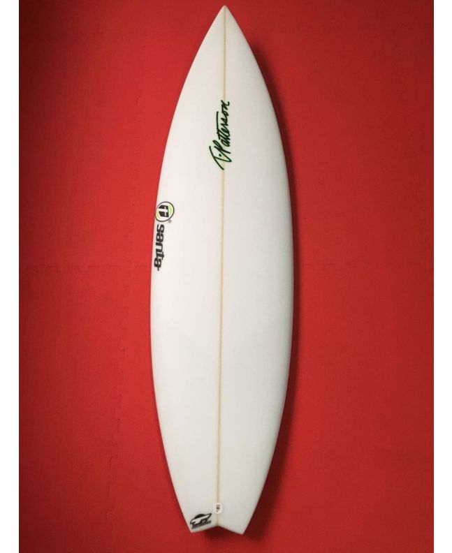 Tabla de surf T Patterson 5'10 5 Fins frontal