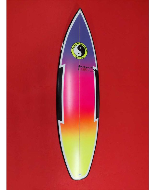 Tabla de Surf Town and Country Glenn Pang Flux 5'10" multicolor FCS2