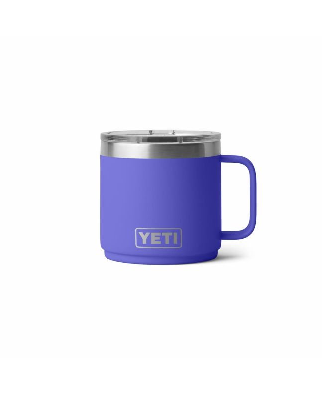 Taza térmica Yeti Rambler 14oz Stackable Mug Violeta Ultramarine