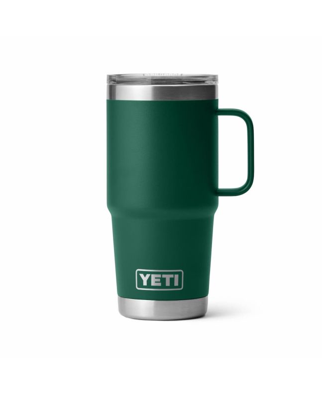 Taza termo de viaje Yeti Rambler 20oz Travel Mug con tapa Stronghold Verde Black Forest Green