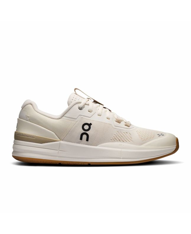 Zapatillas de tenis On Running The Roger Pro color blanco marfil para hombre
