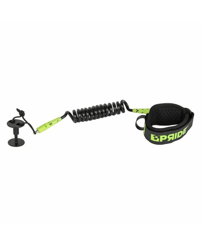 Invento Bodyboard Pride Tristan Roberts Biceps Leash 8mm PPS Negro-Verde