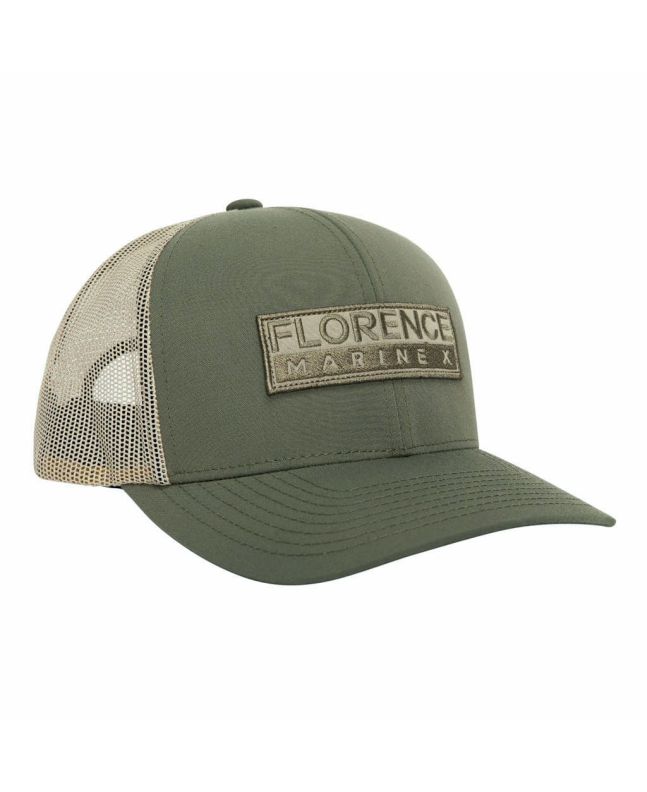 Gorra de malla Florence Marine X Trucker Hat Loden verde para hombre