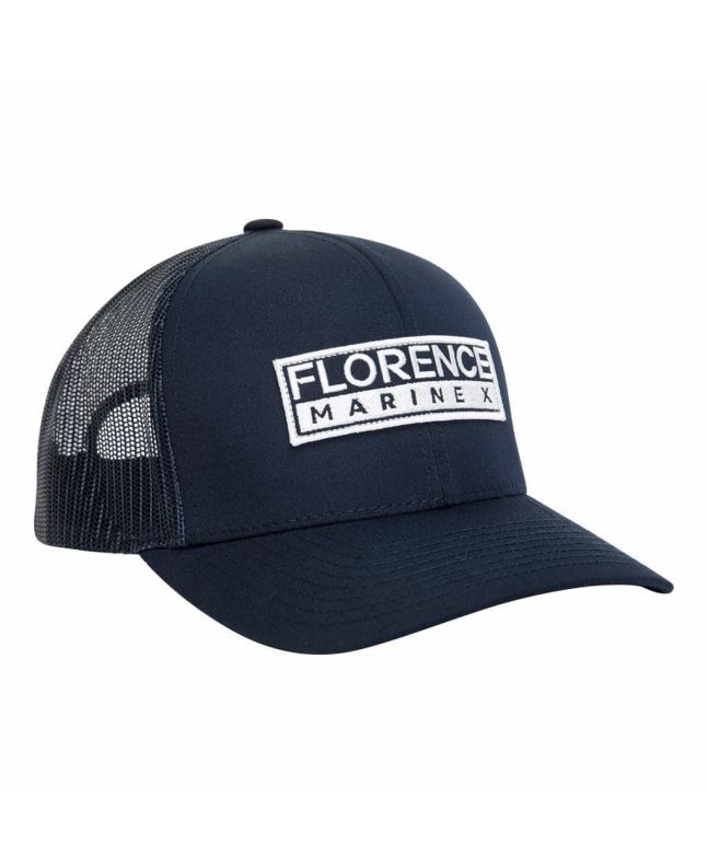 Gorra de malla Florence Marine X Trucker Hat azul marino para hombre