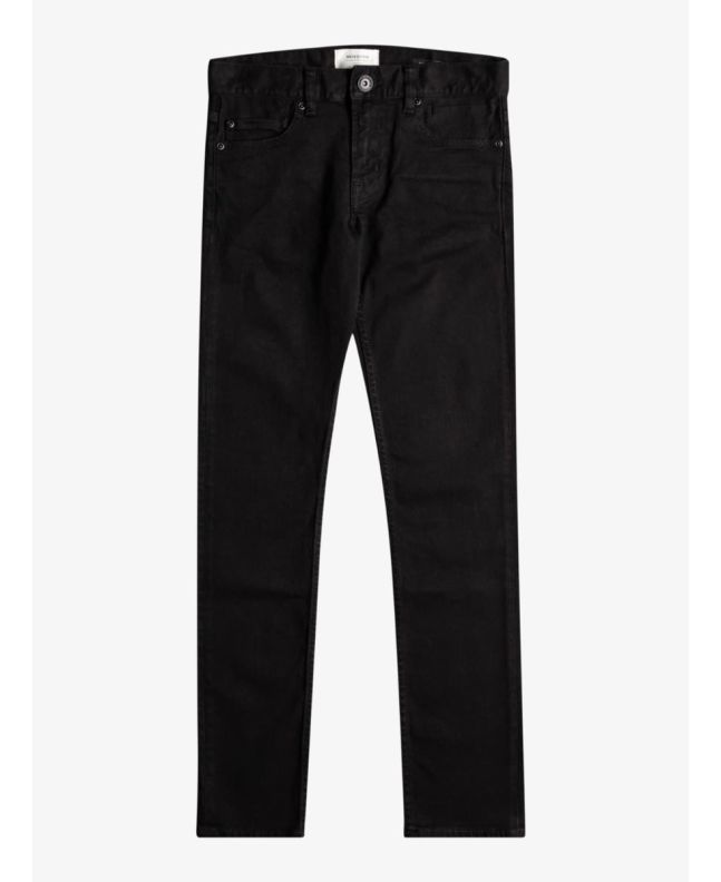 Pantalón vaquero ceñido Quiksilver Killing Zone negro para Chicos 8-16