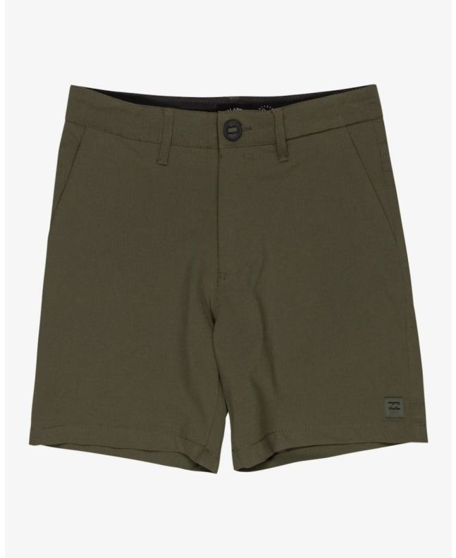 Bermudas Billabong Youth Surftrek Transport 16'' verde militar para chico 8-16 años