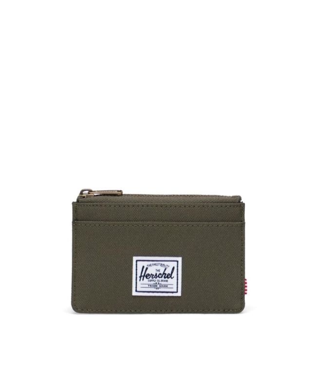 Cartera Herschel Oscar verde militar Unisex