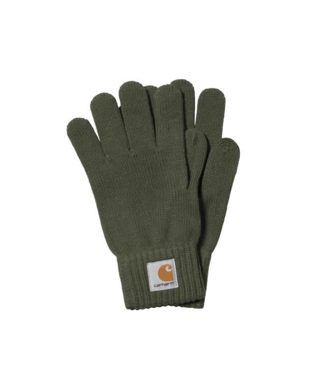 Guantes de punto Carhartt WIP Watch Gloves Verde Opuntia Unisex