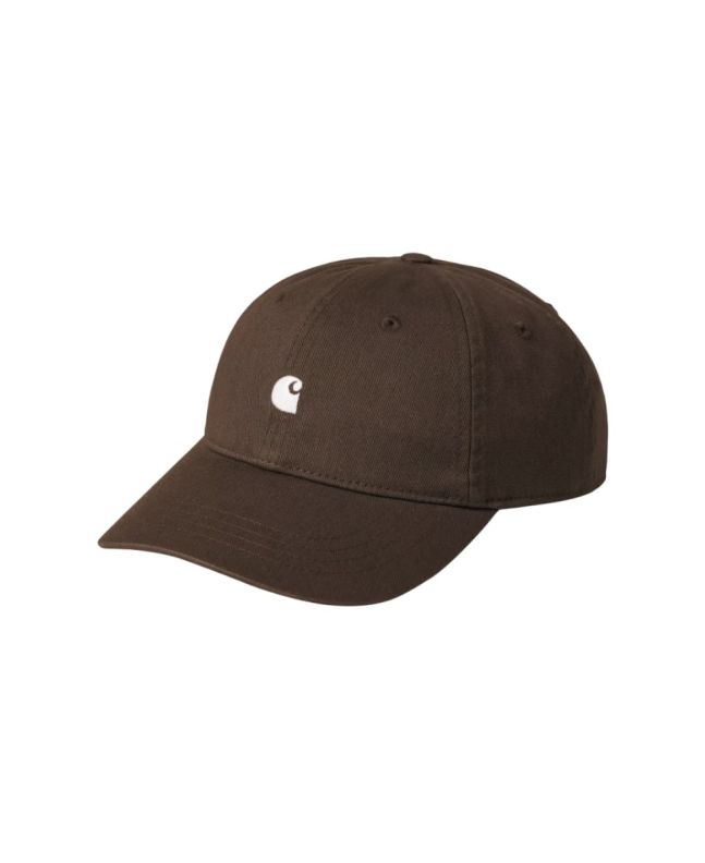 Gorra Carhartt WIP W' Madison Logo Cap color Vitola/Wax para mujer