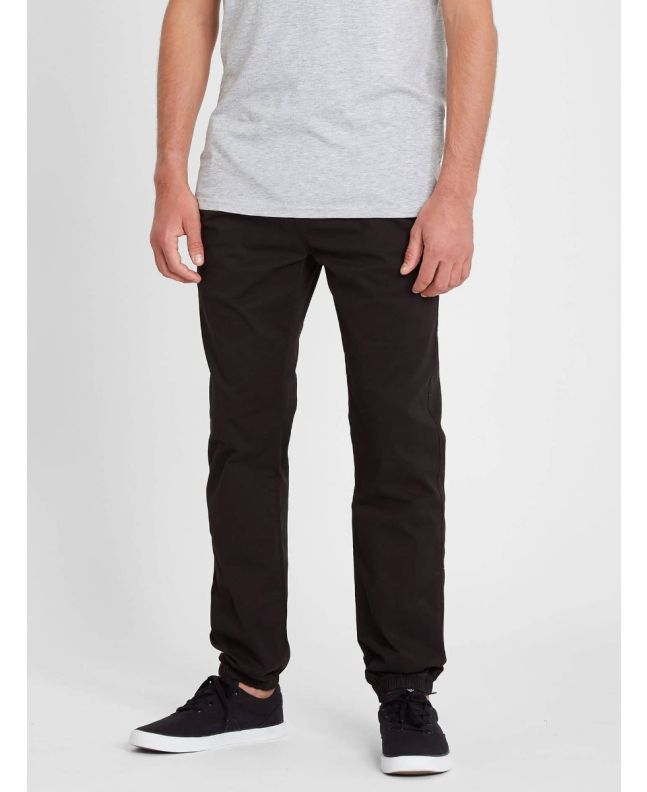 Pantalón deportivo Volcom Yogur Jogger negro para hombre